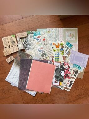 4.5 Pound Random Assortment Craft Lot Scrapbooking Stickers Hobby